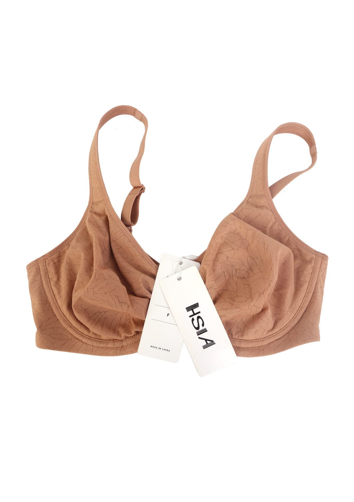 HSIA—HSIA Joan Comfortzone Soft T-Shirt Full Coverage Unlined Unpadded Underwire Plus Size Minimizer Bra Everyday Bra