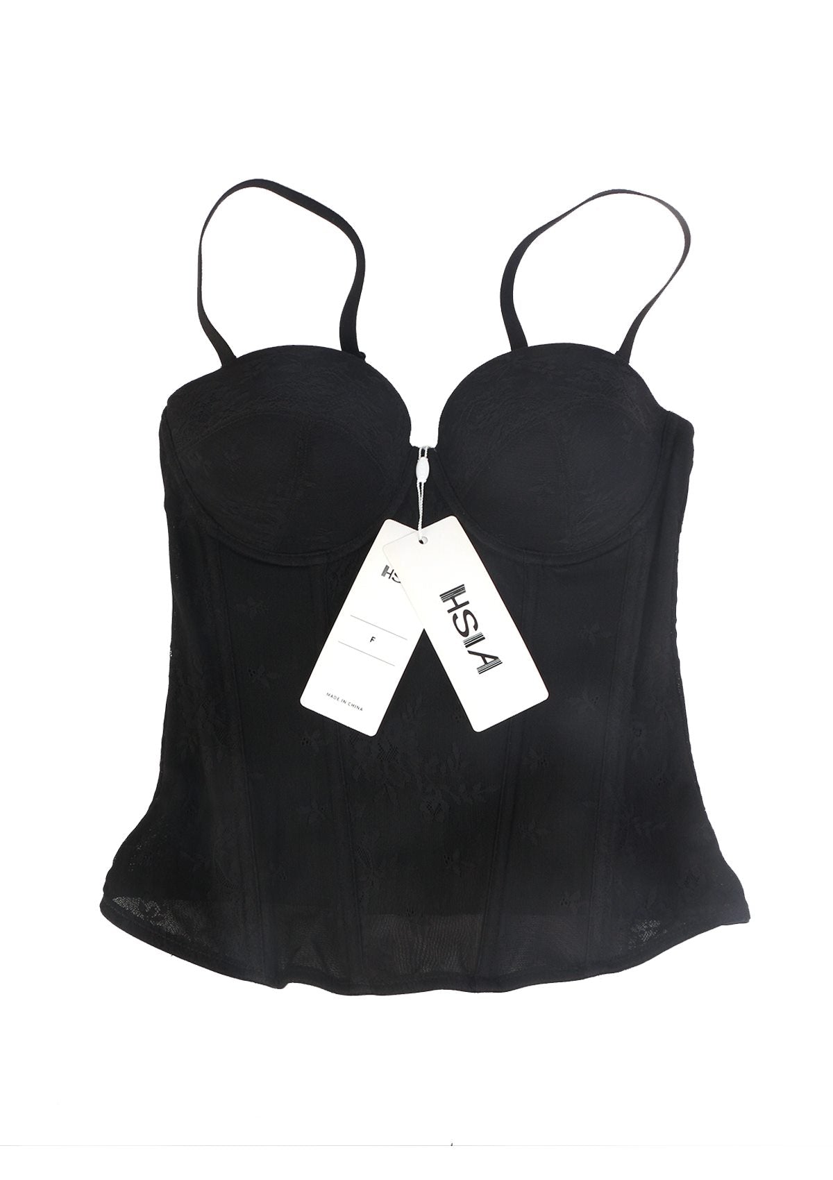 HSIA—Gracious Overbust Lace Corset Bustier