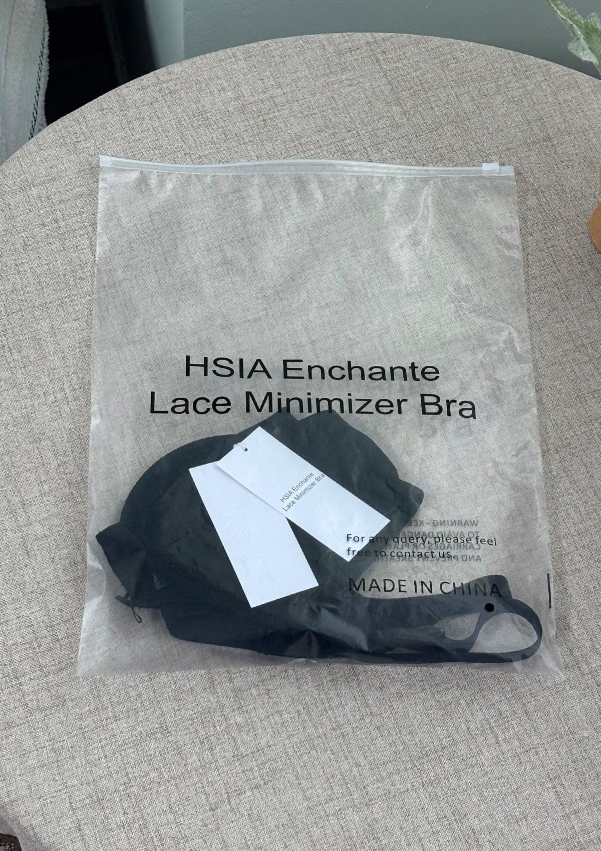 HSIA Enchante Lace Minimizer Bra