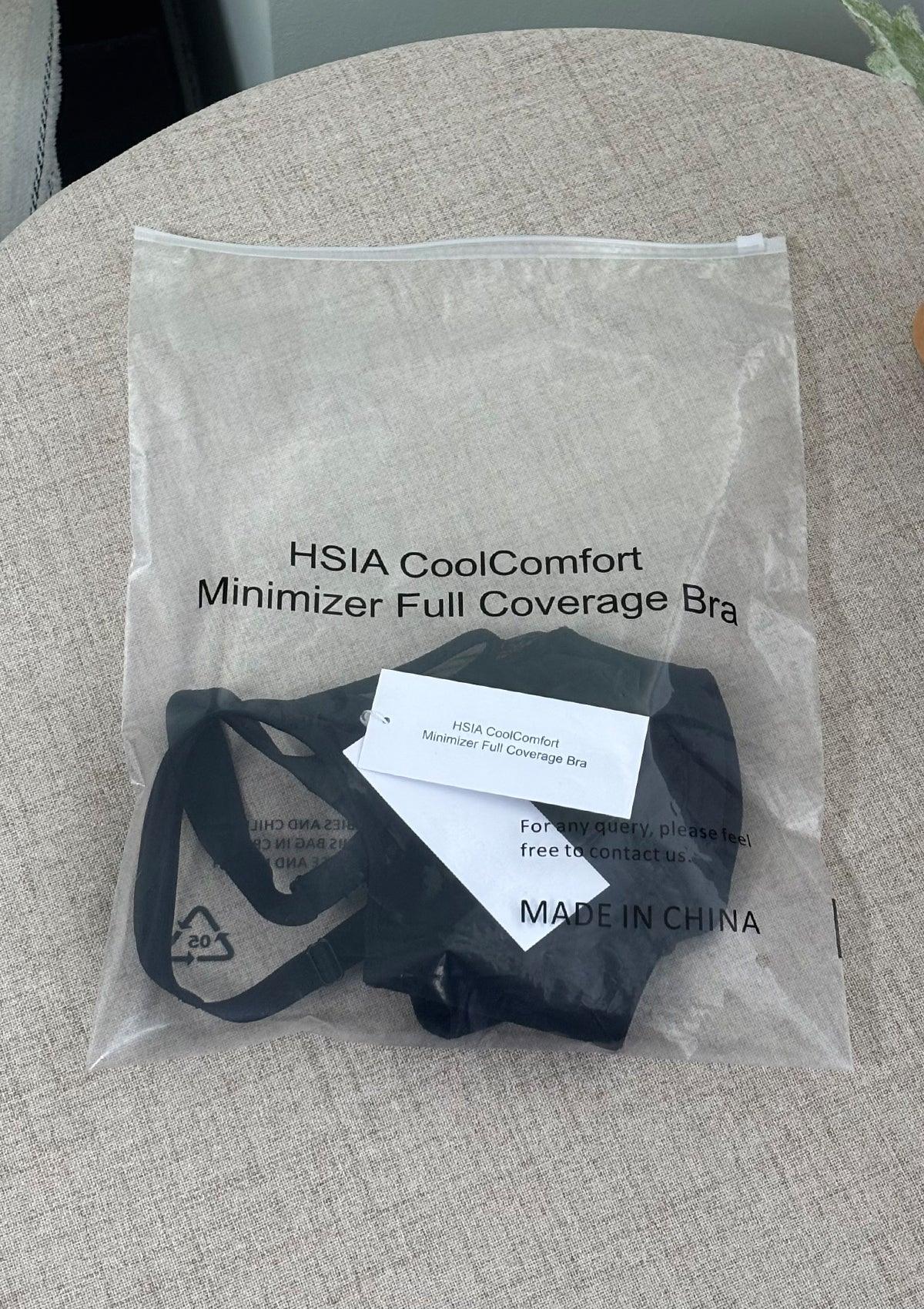 HSIA CoolComfort Minimizer Full Coverage Bra