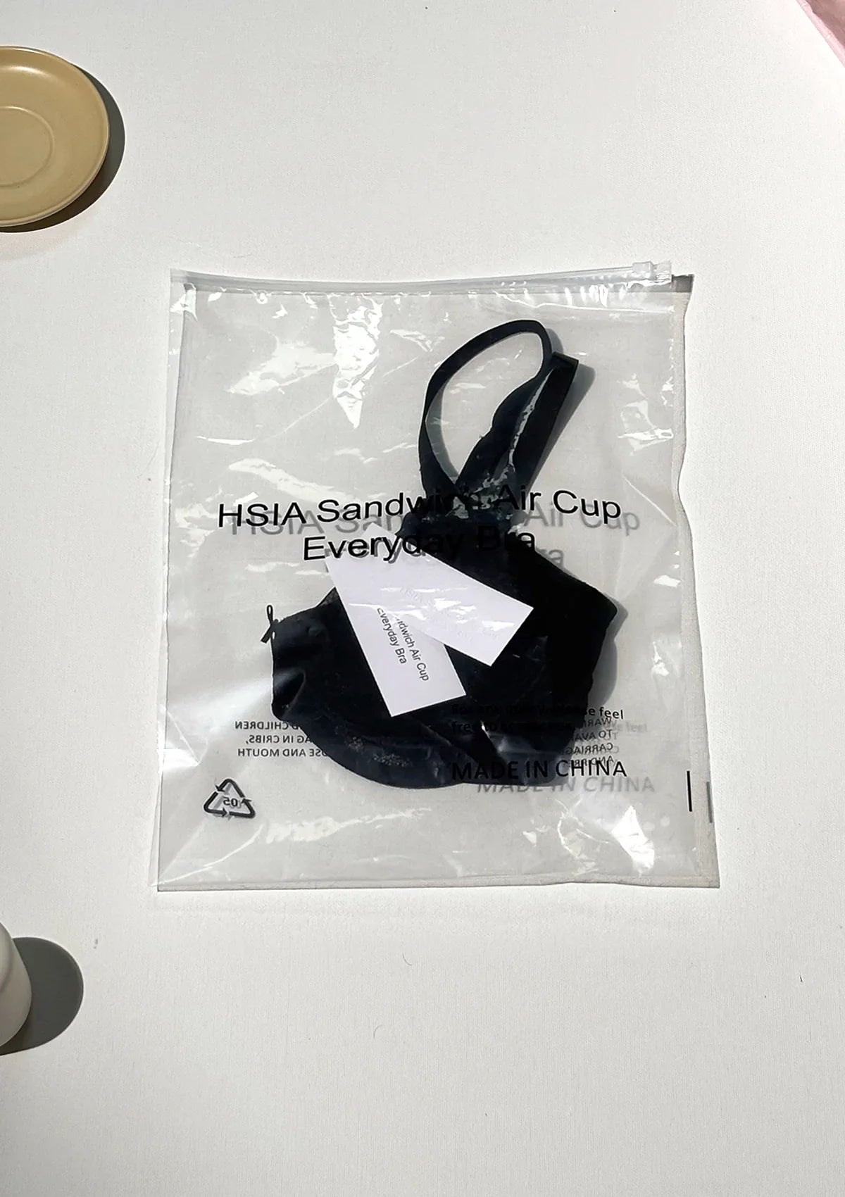 HSIA Sandwich Air Cup Lace Minimizer Everyday Bra