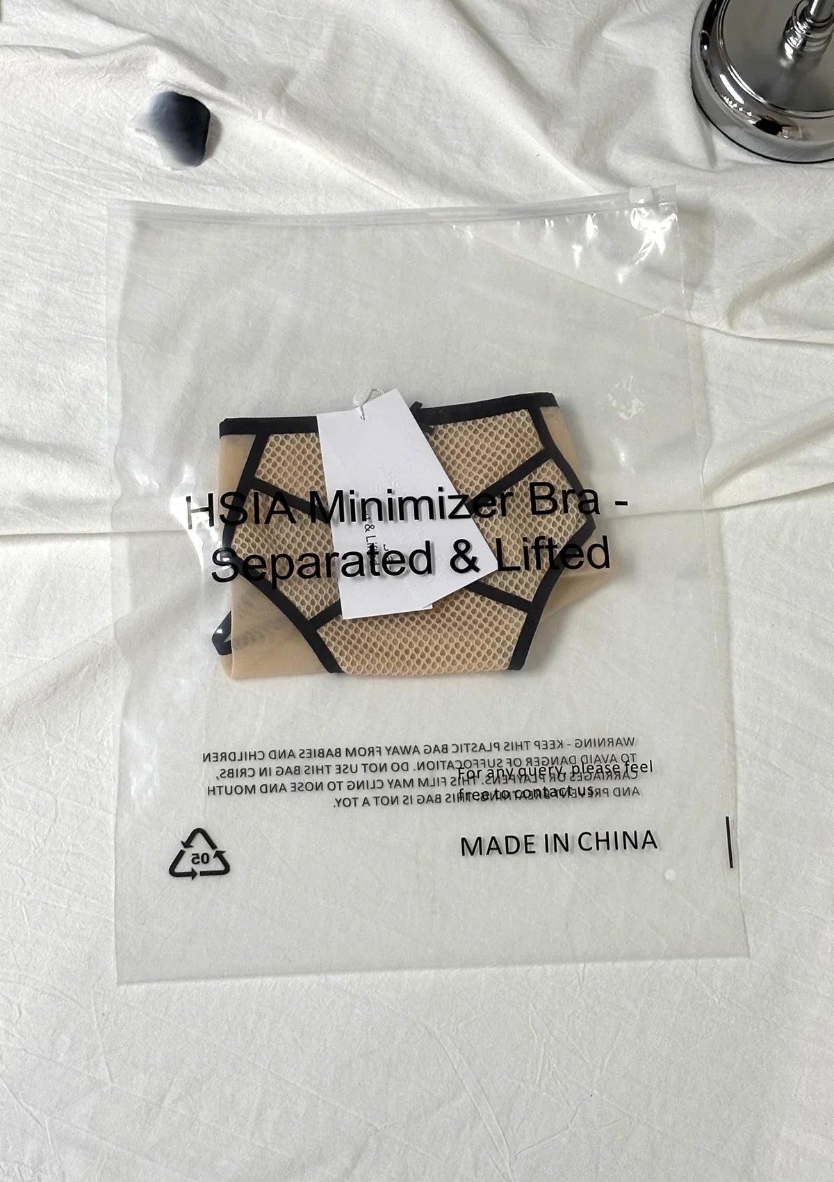 HSIA Minimizer – Separated & Lifted Punk Chic Mesh Bikini Underwear