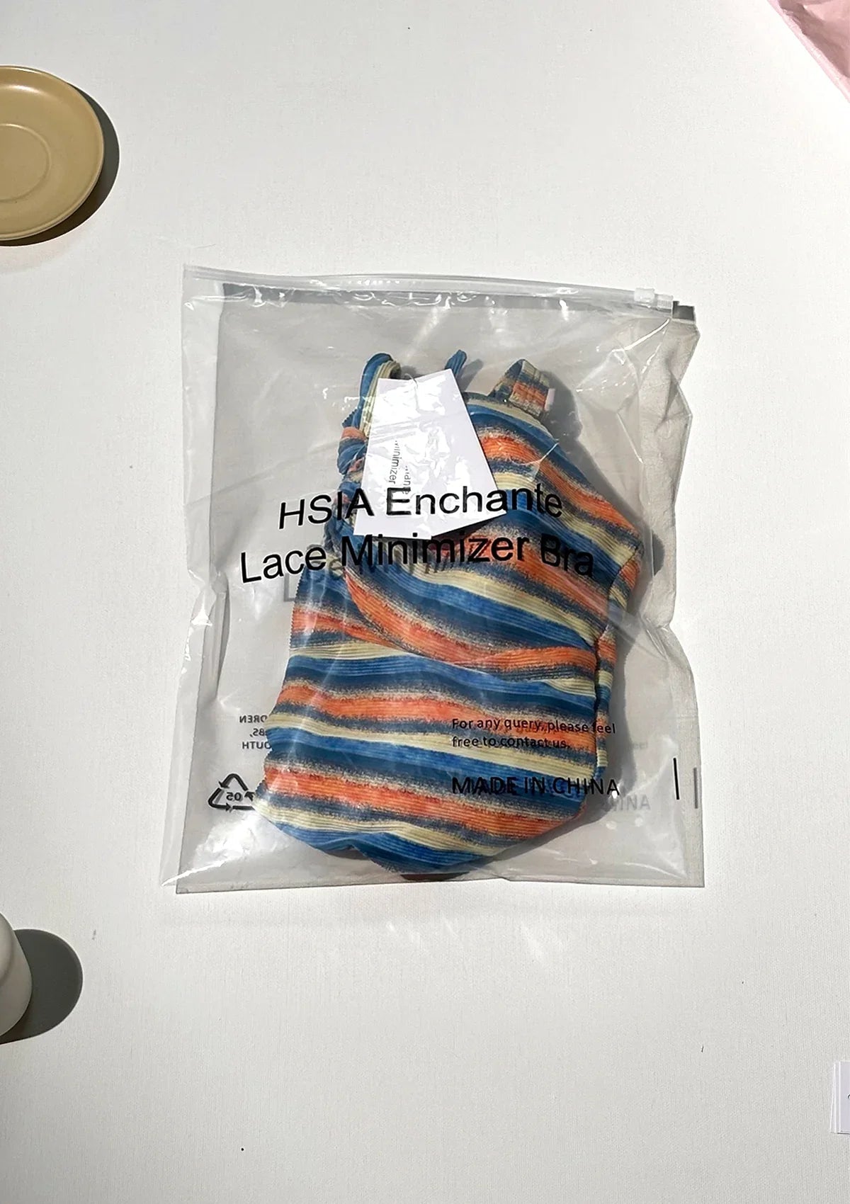 HSIA Enchante Multiway Multi-colored Striped One-piece Swimsuit