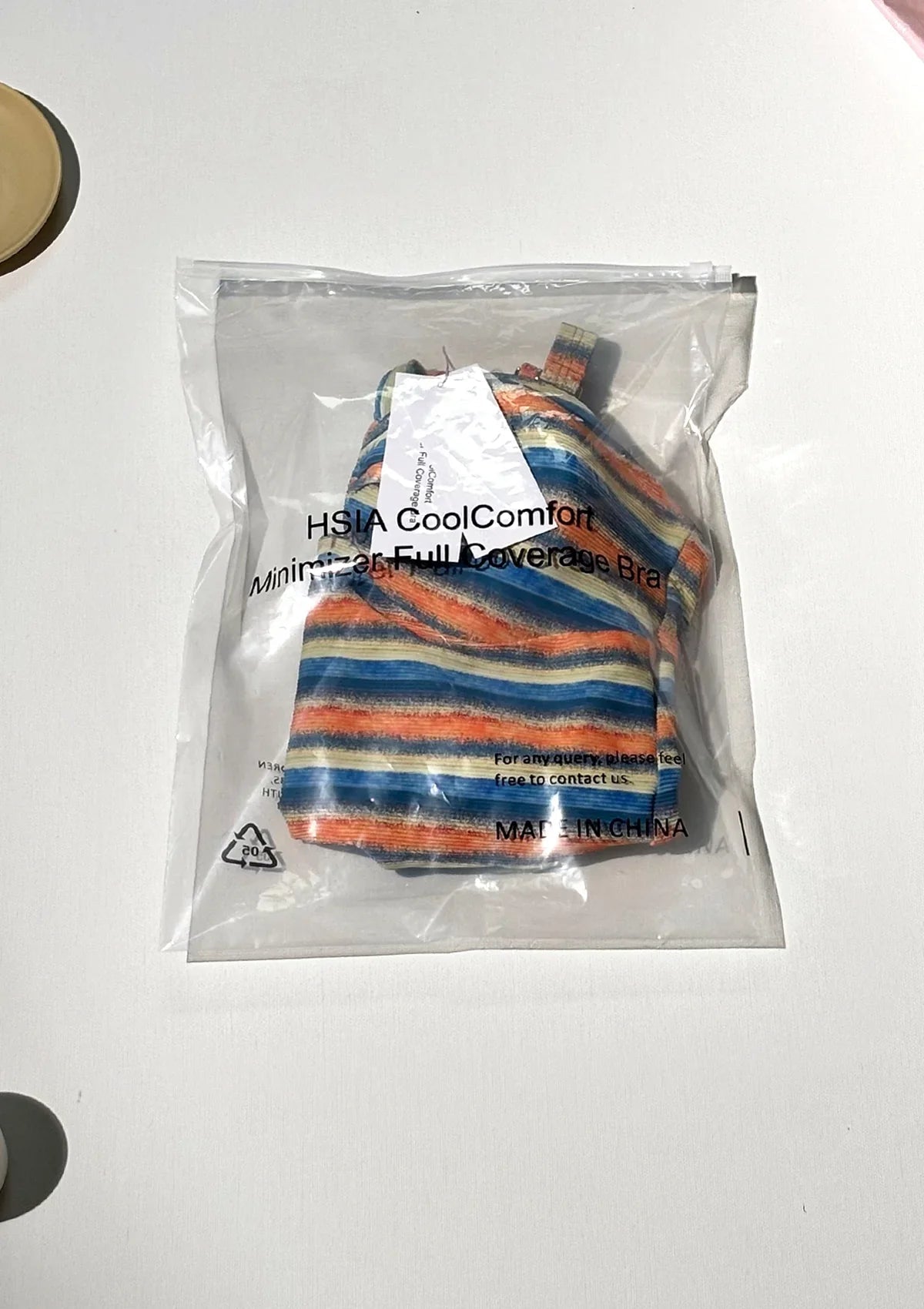 HSIA CoolComfort Multiway Multi-colored Striped One-piece Swimsuit