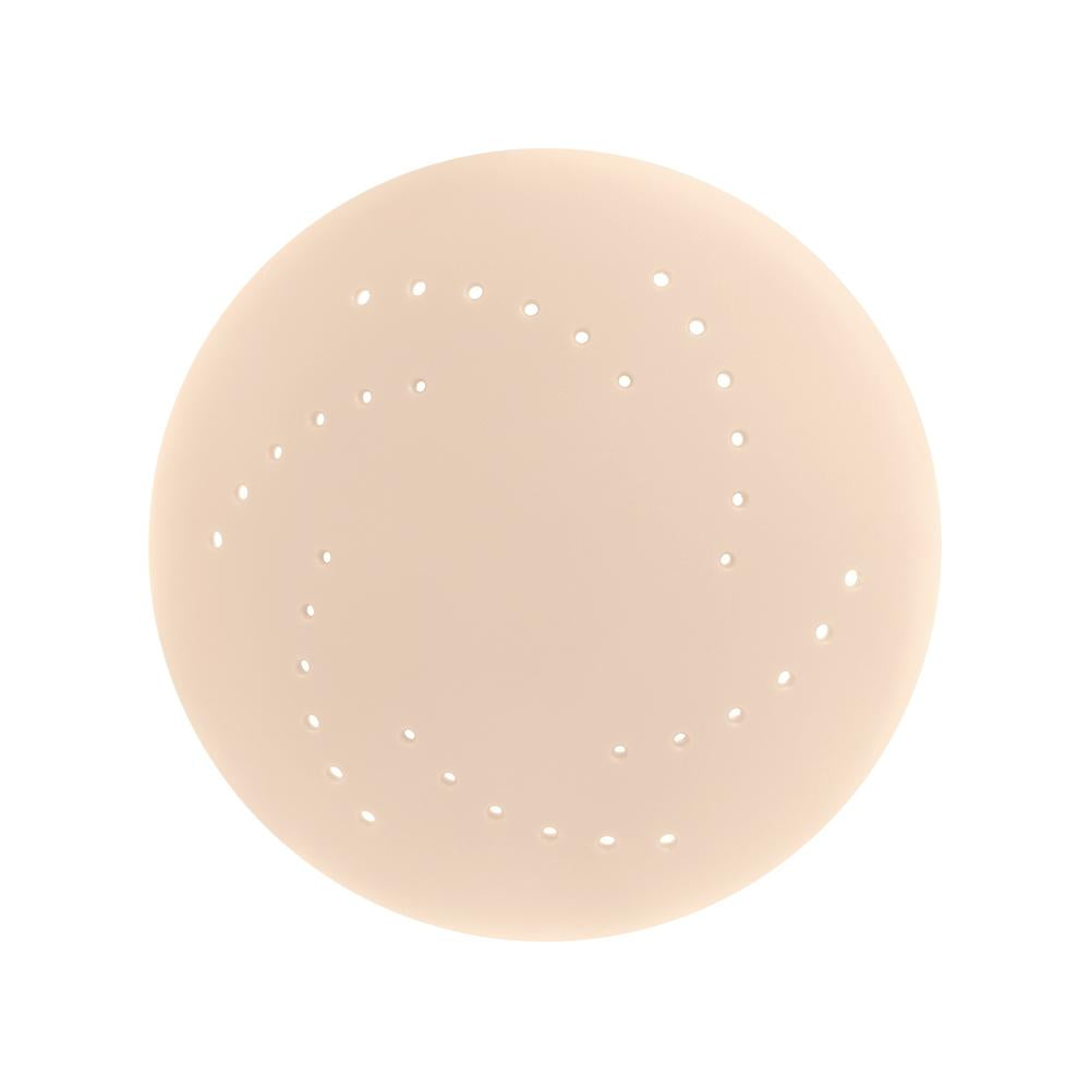 HSIA AirSwirl Breathable Ultra Thin 0.1mm Invisible Food-Grade Silicone Nipple Covers Hypoallergenic Reusable Seamless Pasties for Large Breasts DDD Cup