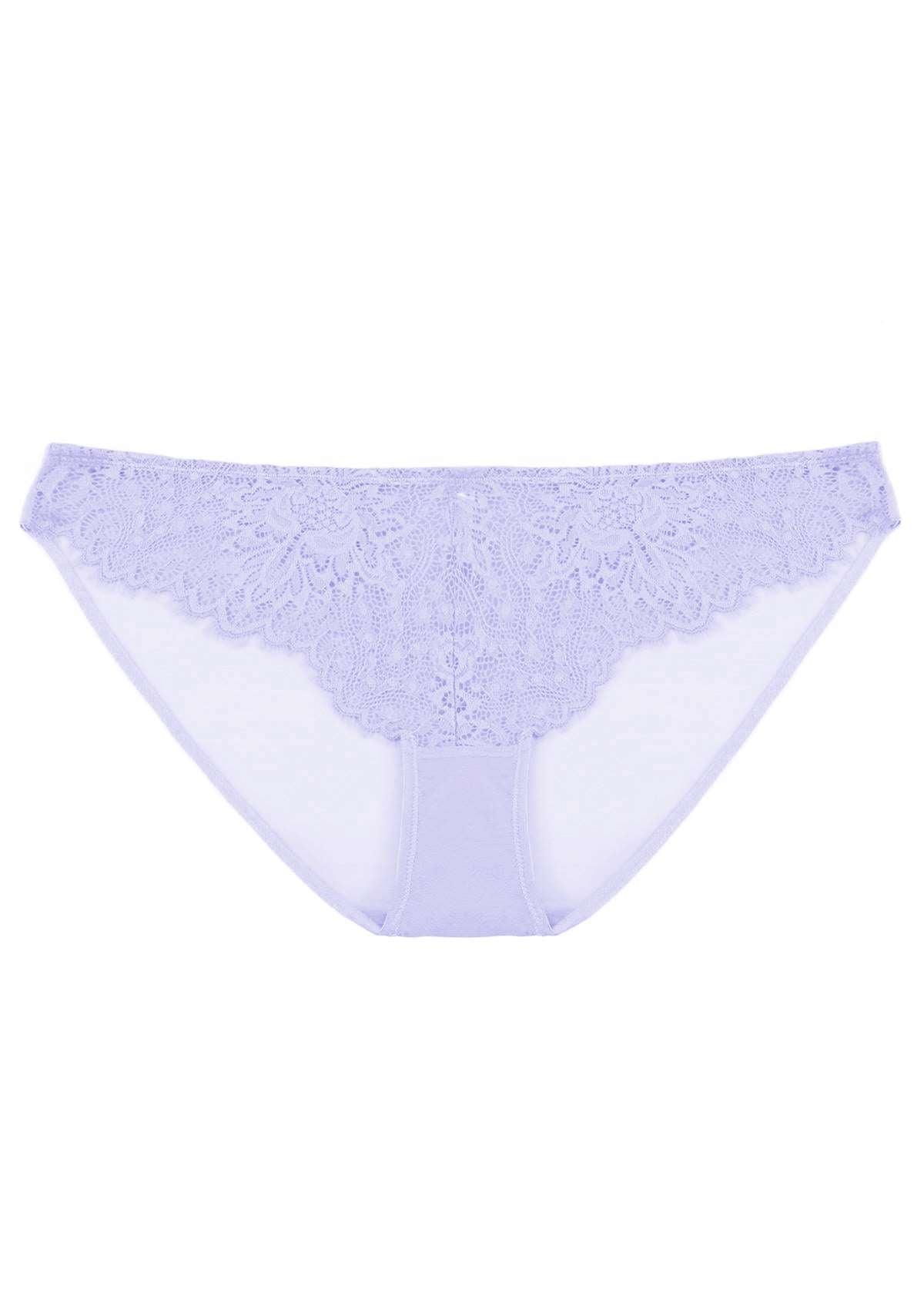 HSIA Sunflower Exquisite Purple Lace Bikini Underwear