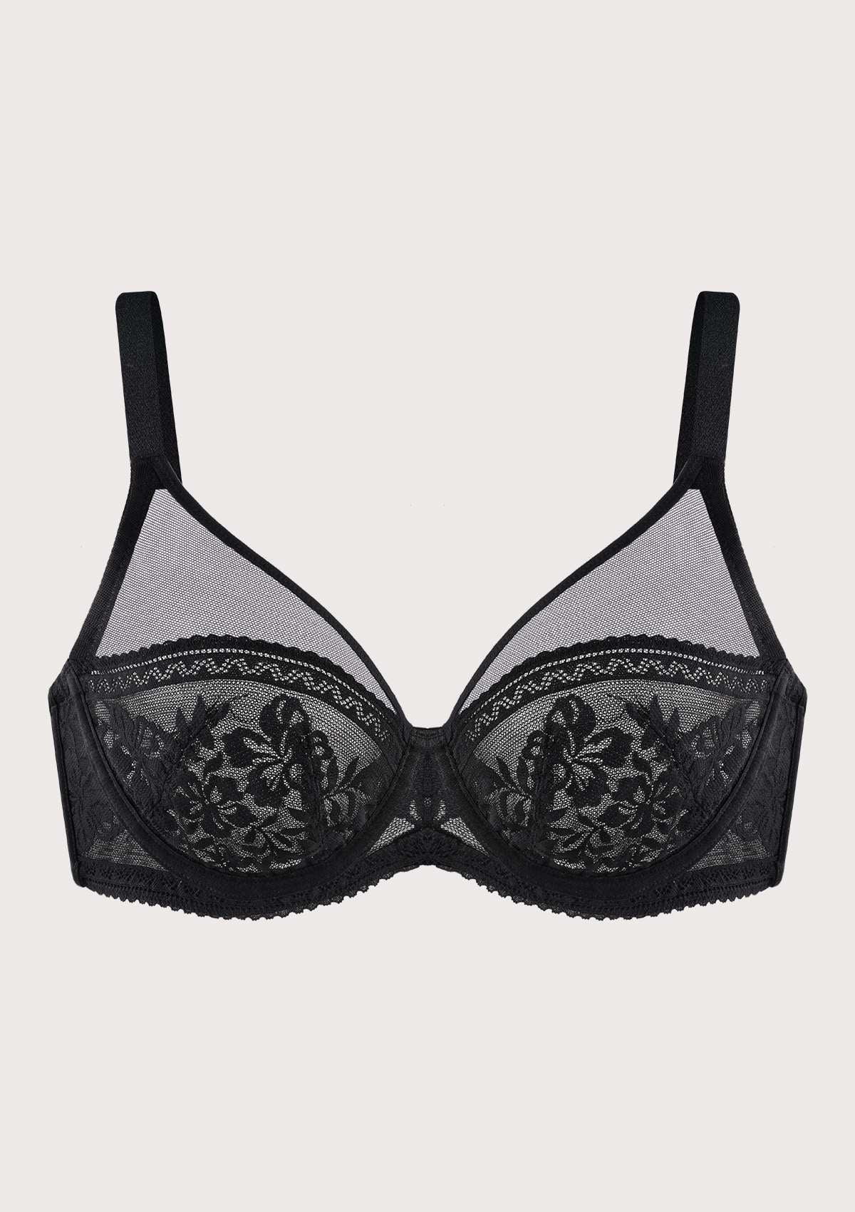 Gladioli Lace Unlined Underwire Bra