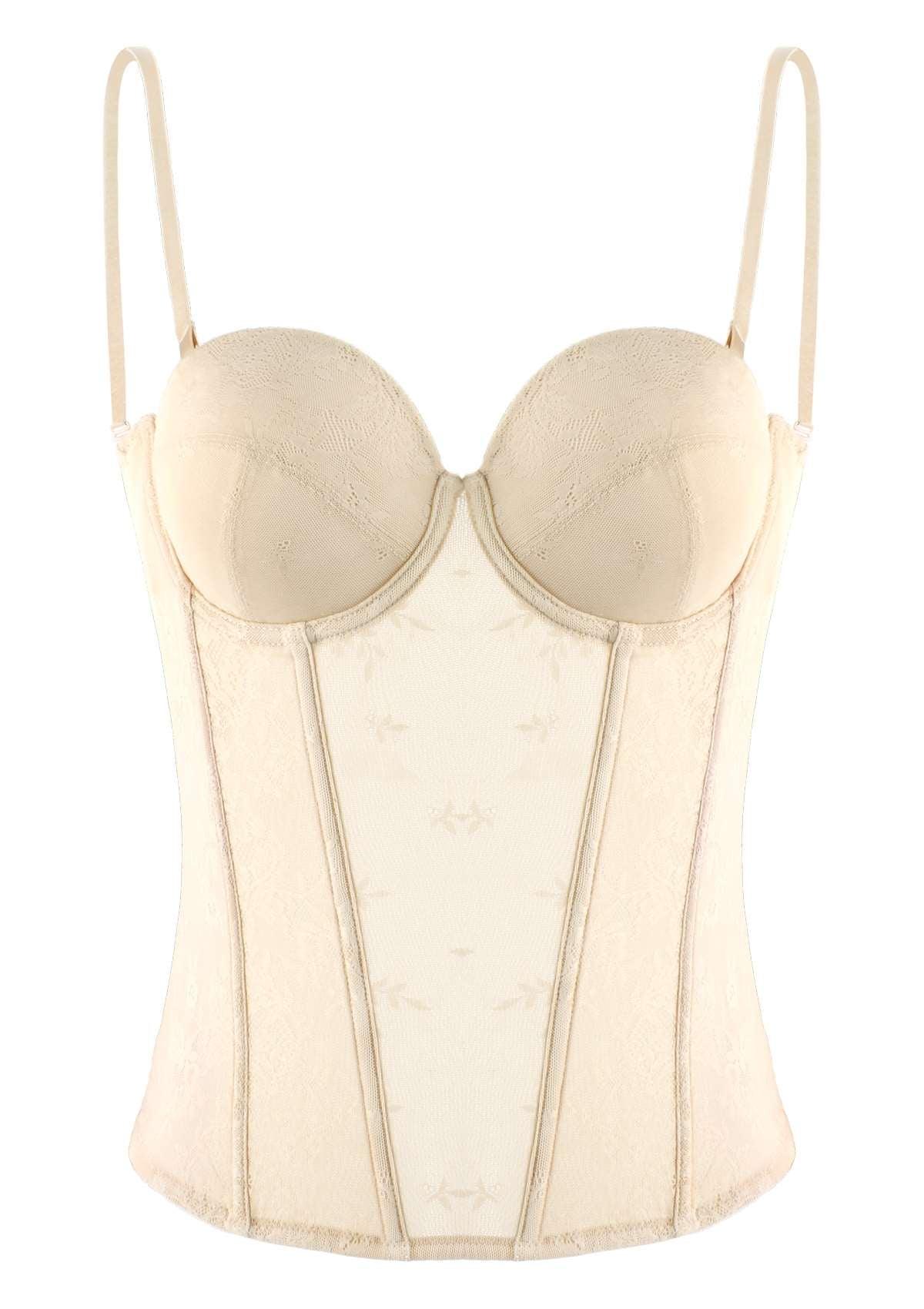 Gracious Overbust Lace Corset Bustier