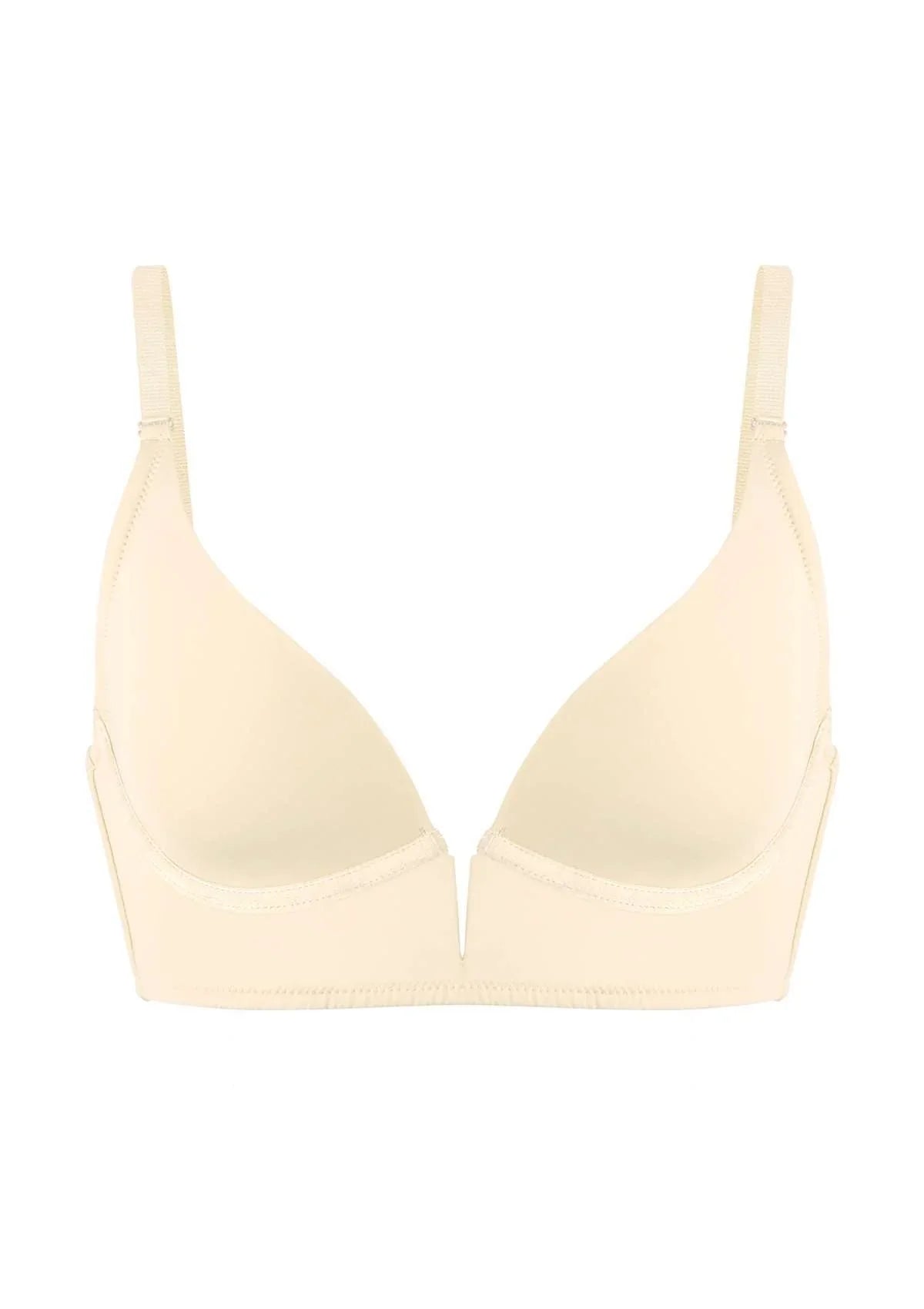 HSIA Deep V Plunge Low Back Wire Bra