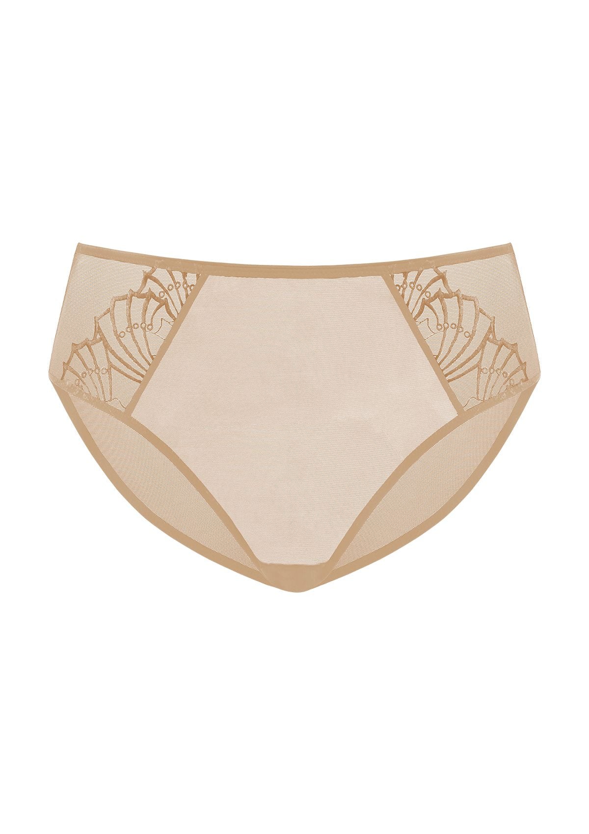 Pearl Shimmer High Waist Full Coverage Panty