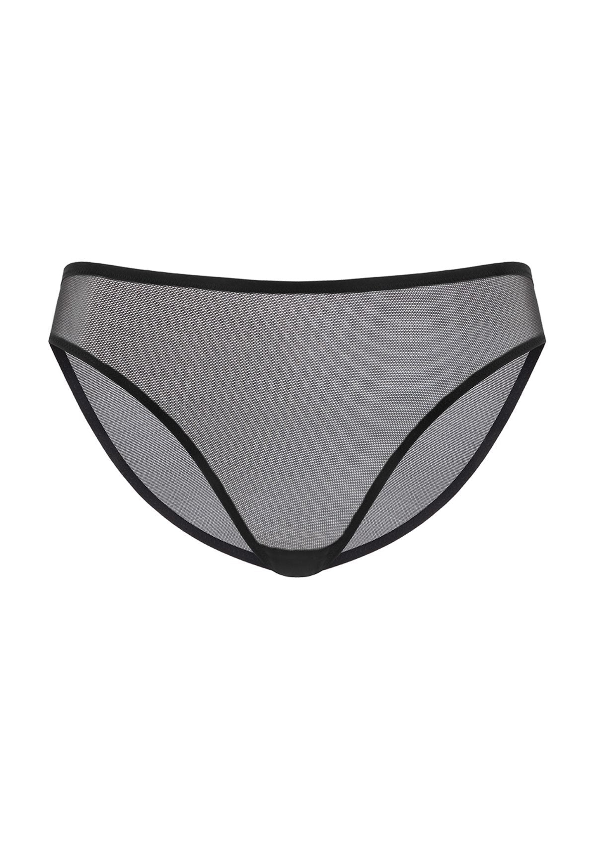 Seraphina Smooth Sheer Mesh Bikini Underwear