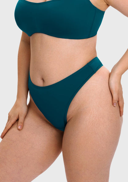 Vespera Smooth Seamless High-Cut Underwear - HSIA