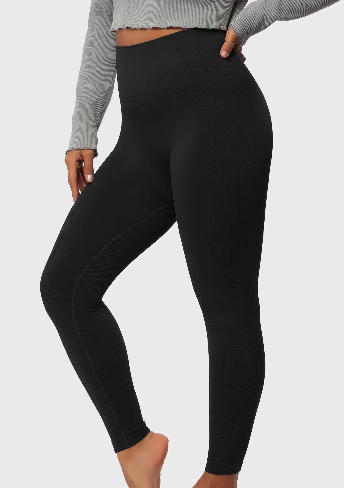 Mermaid Scales Bra High Waist Seamless Workout Pants