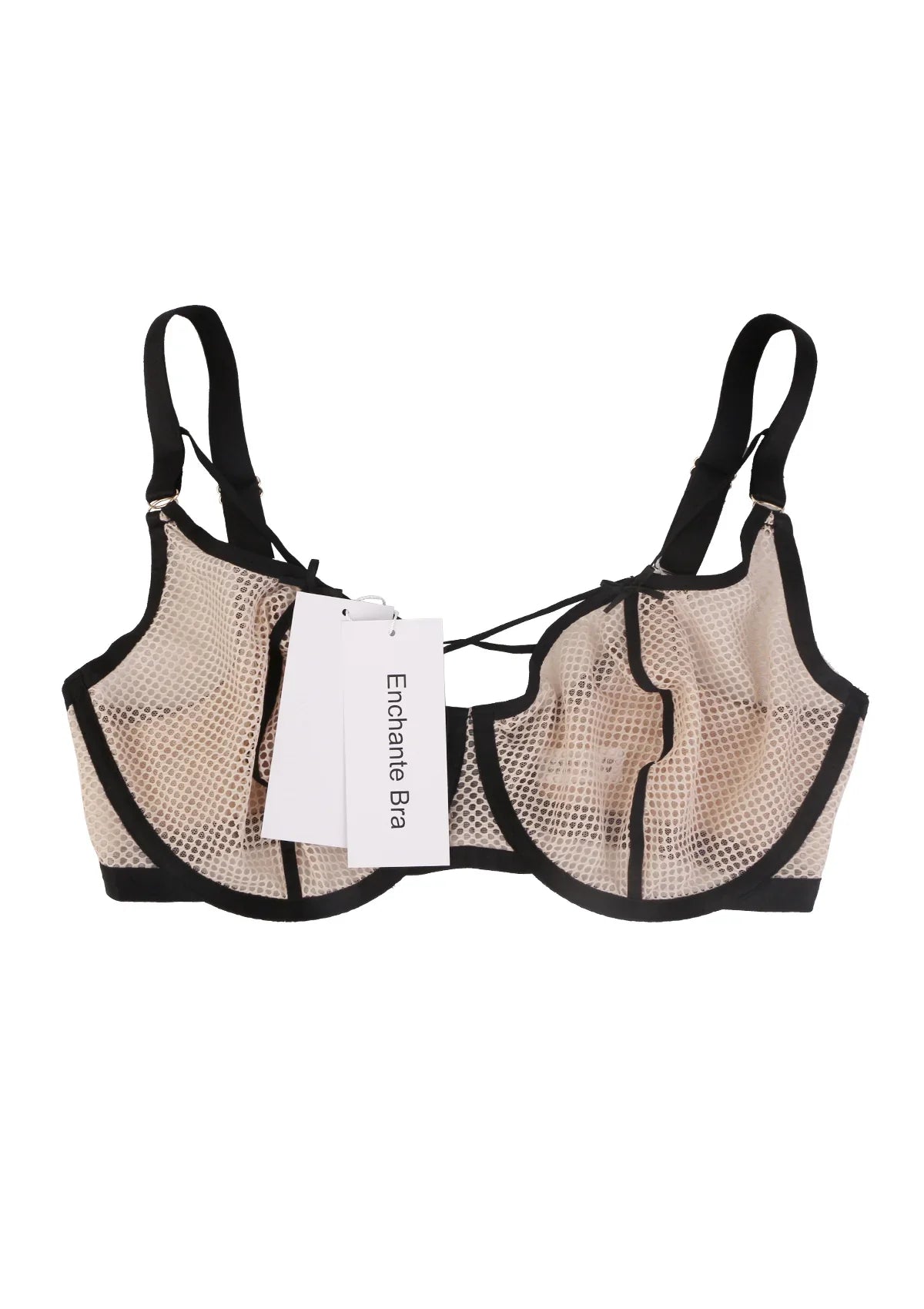 Enchante Bra Punky Underwire Mesh Bra