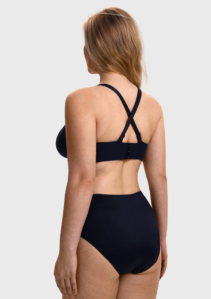 V-Neck Seamless Wireless Push Up Support  Multi-way Strap Bra