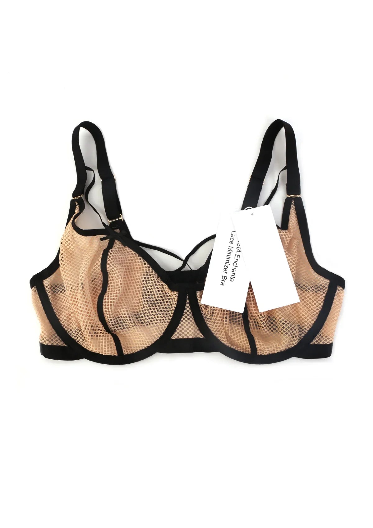 HSIA Enchante Punk Chic Strappy Unlined Balconette Bra