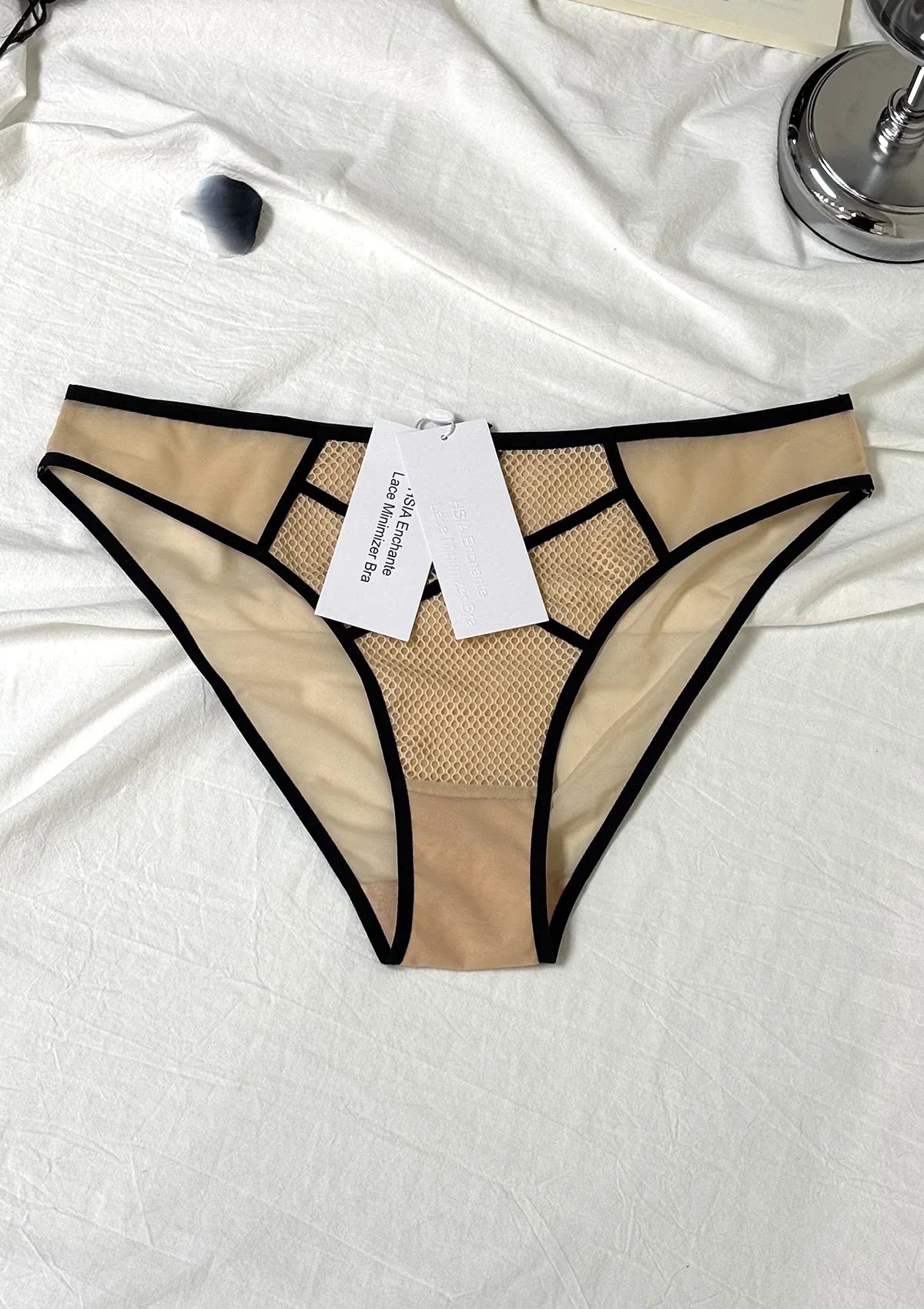 HSIA Enchante Punk Chic Mesh Bikini Underwear