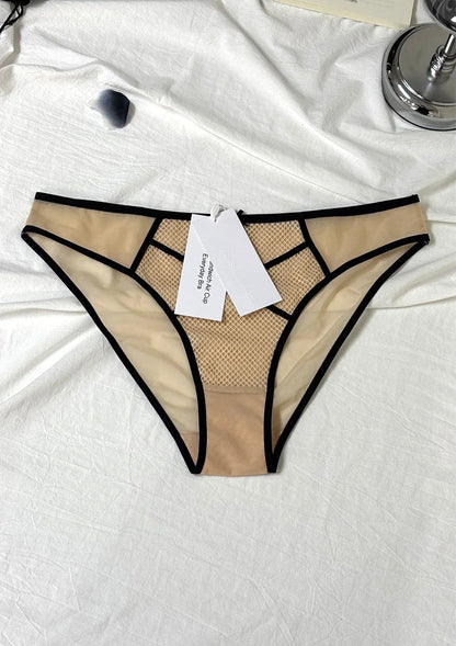 HSIA Sandwich Air Cup Punk Chic Mesh Bikini Underwear