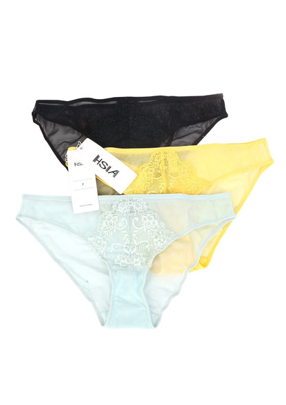 HSIA—Floral Lace Bikini Panties 3 Pack