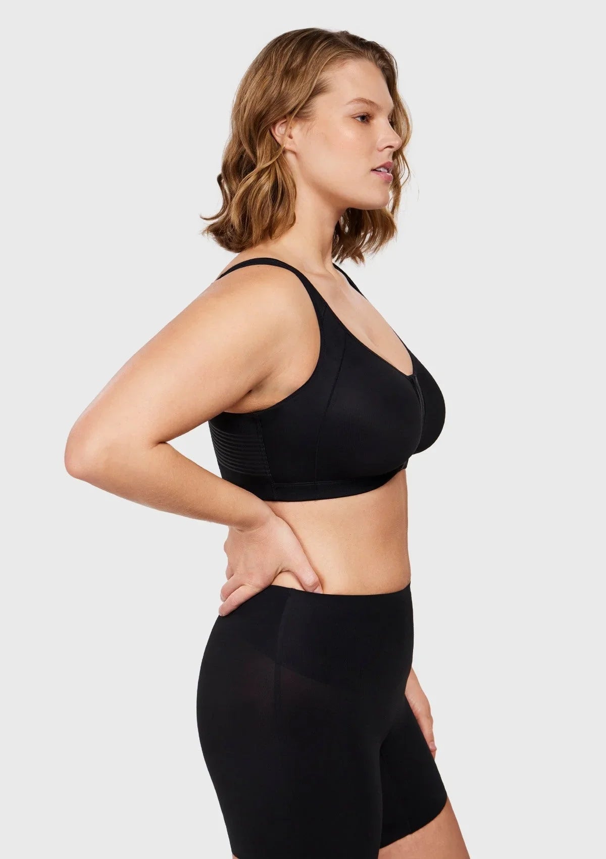 AlignFit Front Closure Posture Corrector Wireless Minimizer Full Coverage Bra