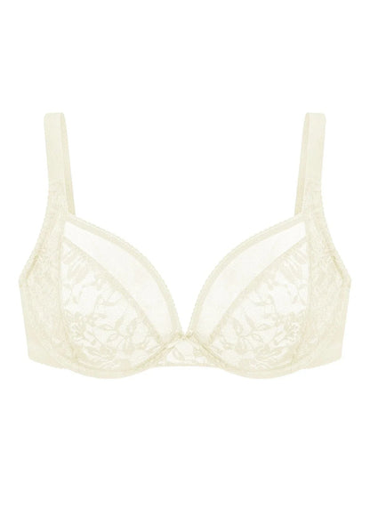 Azalea Champagne Lace Unlined Underwire Bra Set