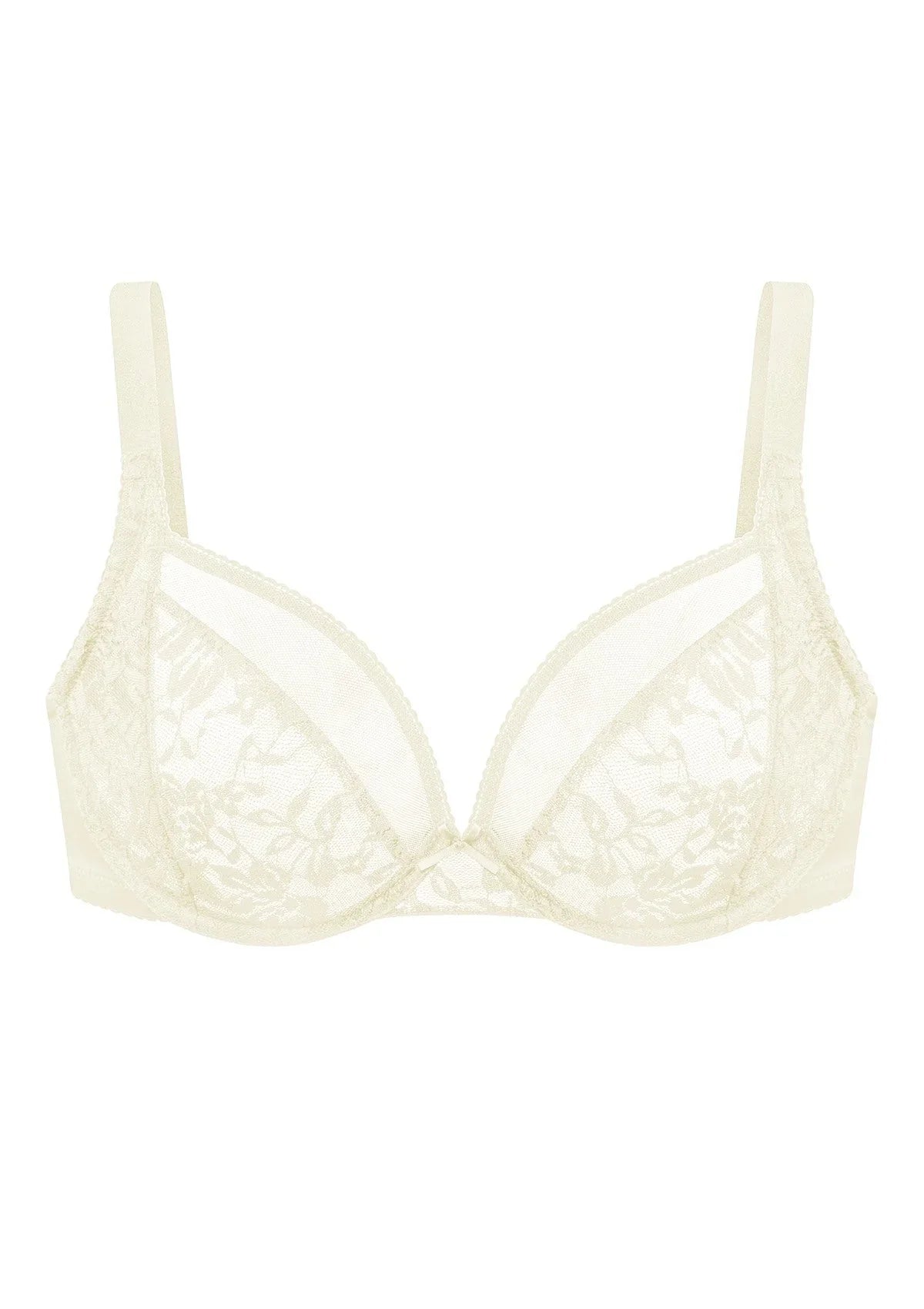 Azalea Champagne Lace Unlined Underwire Bra