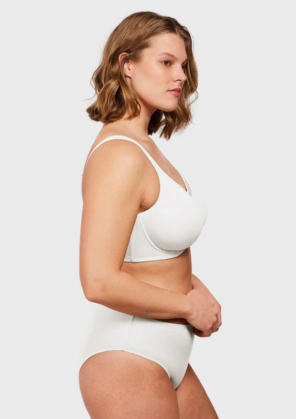 CoolComfort Smoothing Unlined Underwire Minimizer Bra