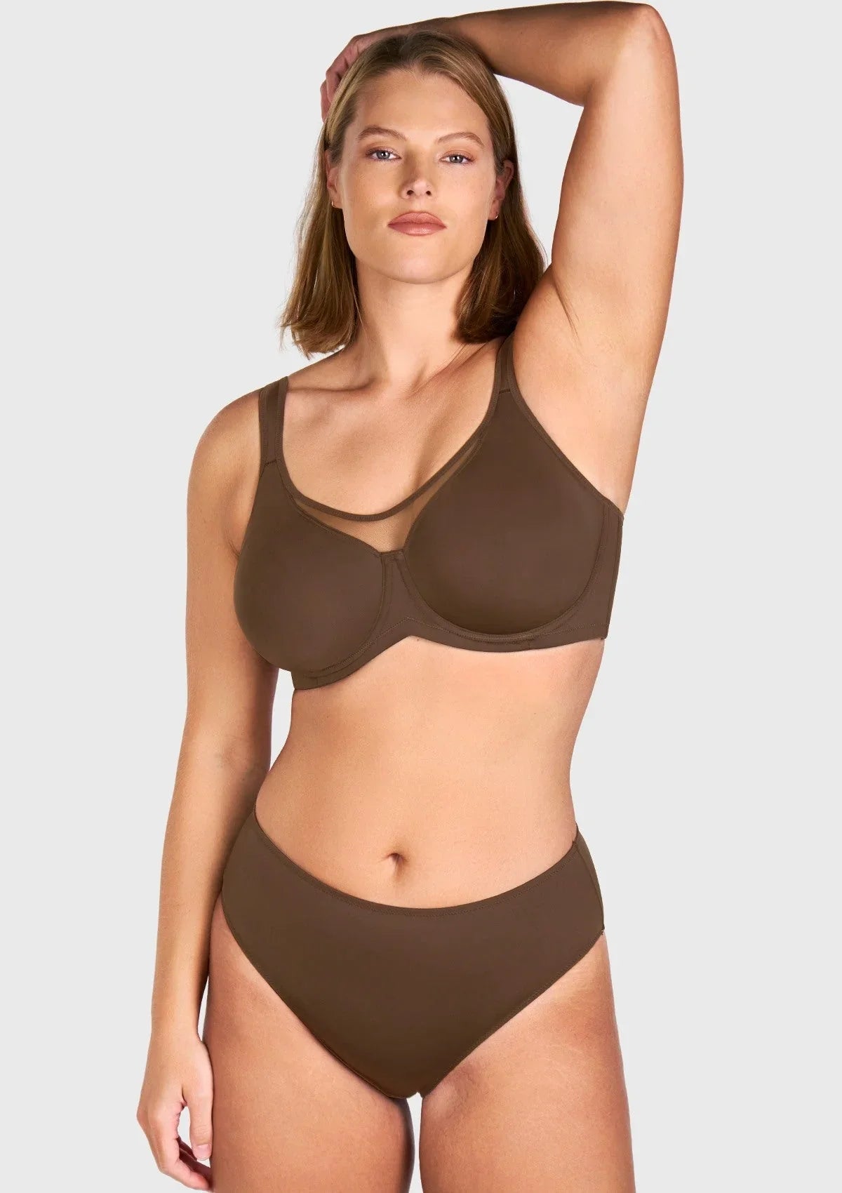 CoolComfort Smoothing Unlined Underwire Minimizer Bra