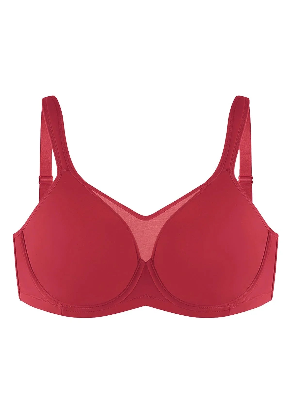 CoolComfort Smoothing Full Coverage Unlined Underwire Minimizer Bra