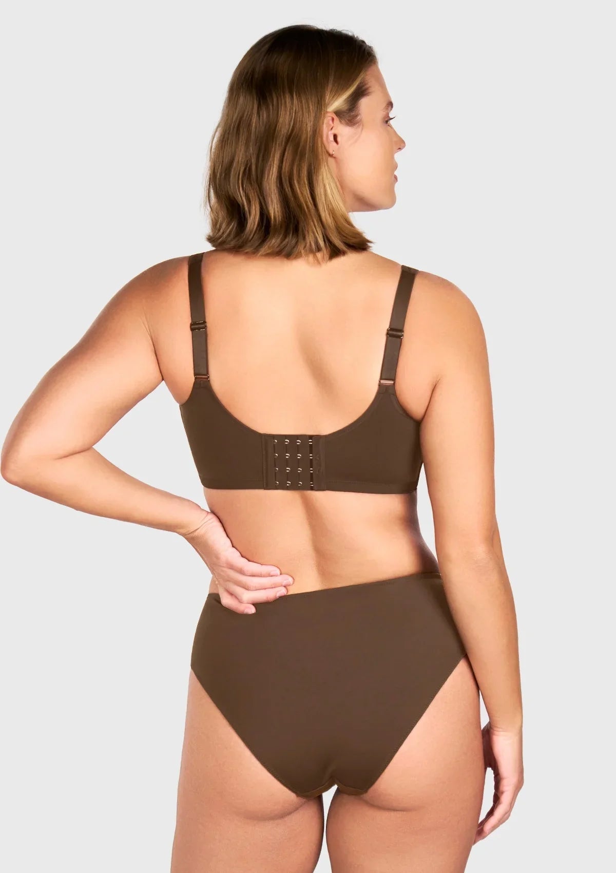 CoolComfort Smoothing Full Coverage Unlined Underwire Minimizer Bra