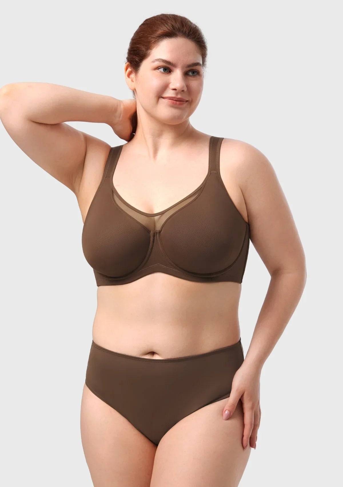 CoolComfort Smoothing Unlined Underwire Minimizer Bra