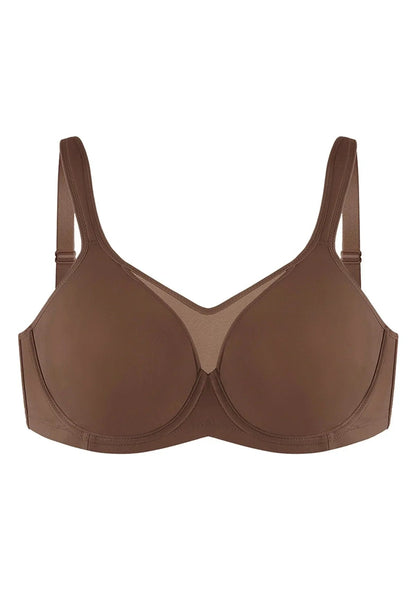 CoolComfort Smoothing Full Coverage Unlined Underwire Minimizer Bra