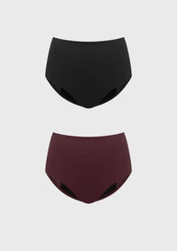 Black+Wine Red