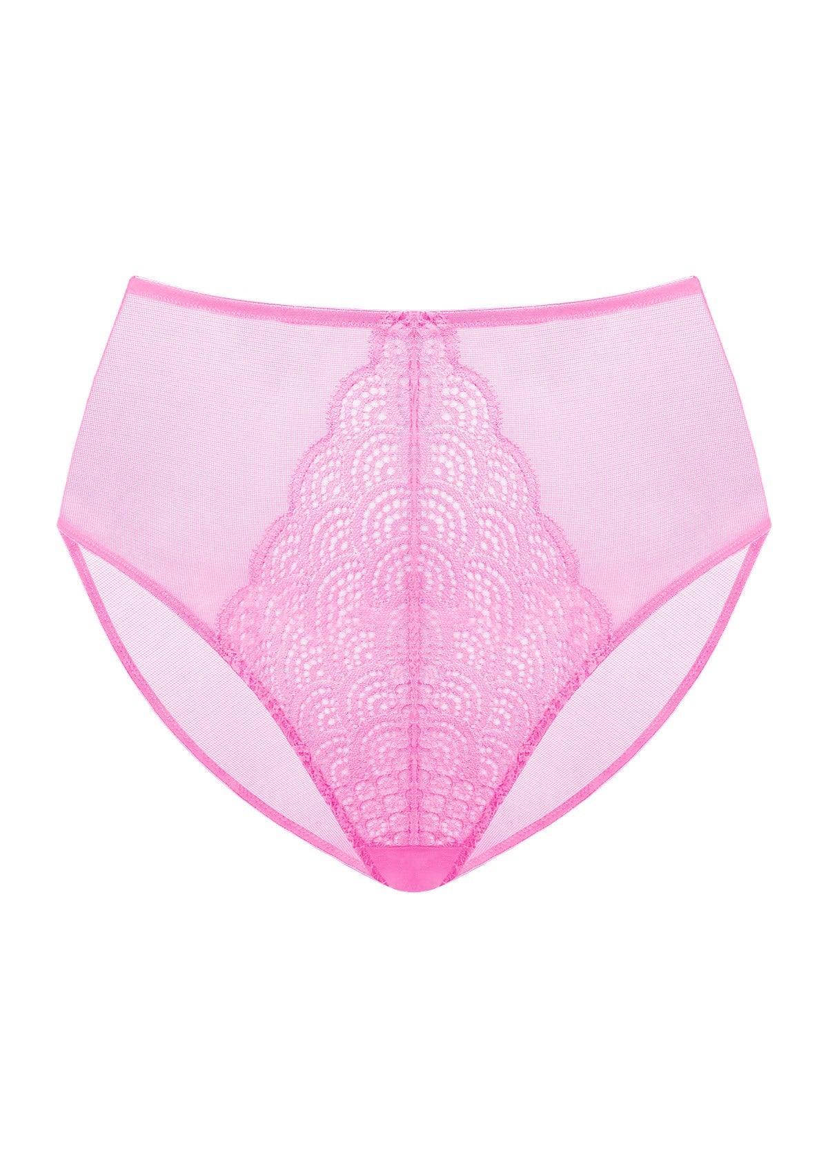 Mermaid High-Rise Lace Brief Underwear