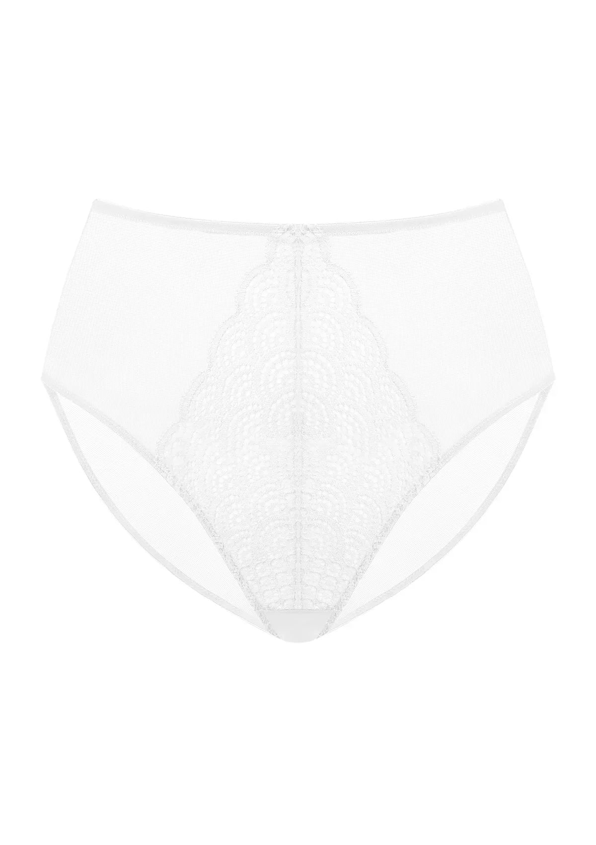Mermaid High-Rise Lace Brief Underwear