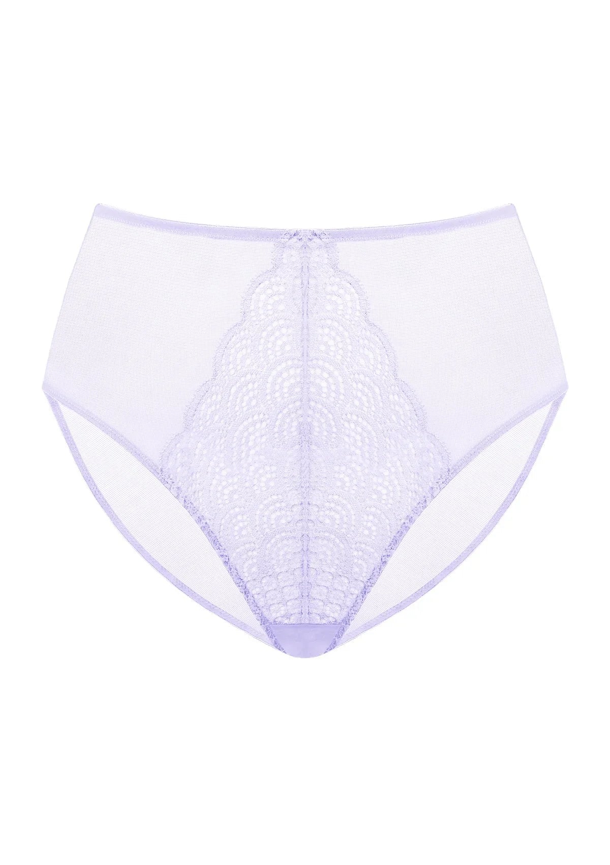 Mermaid High-Rise Lace Brief Underwear