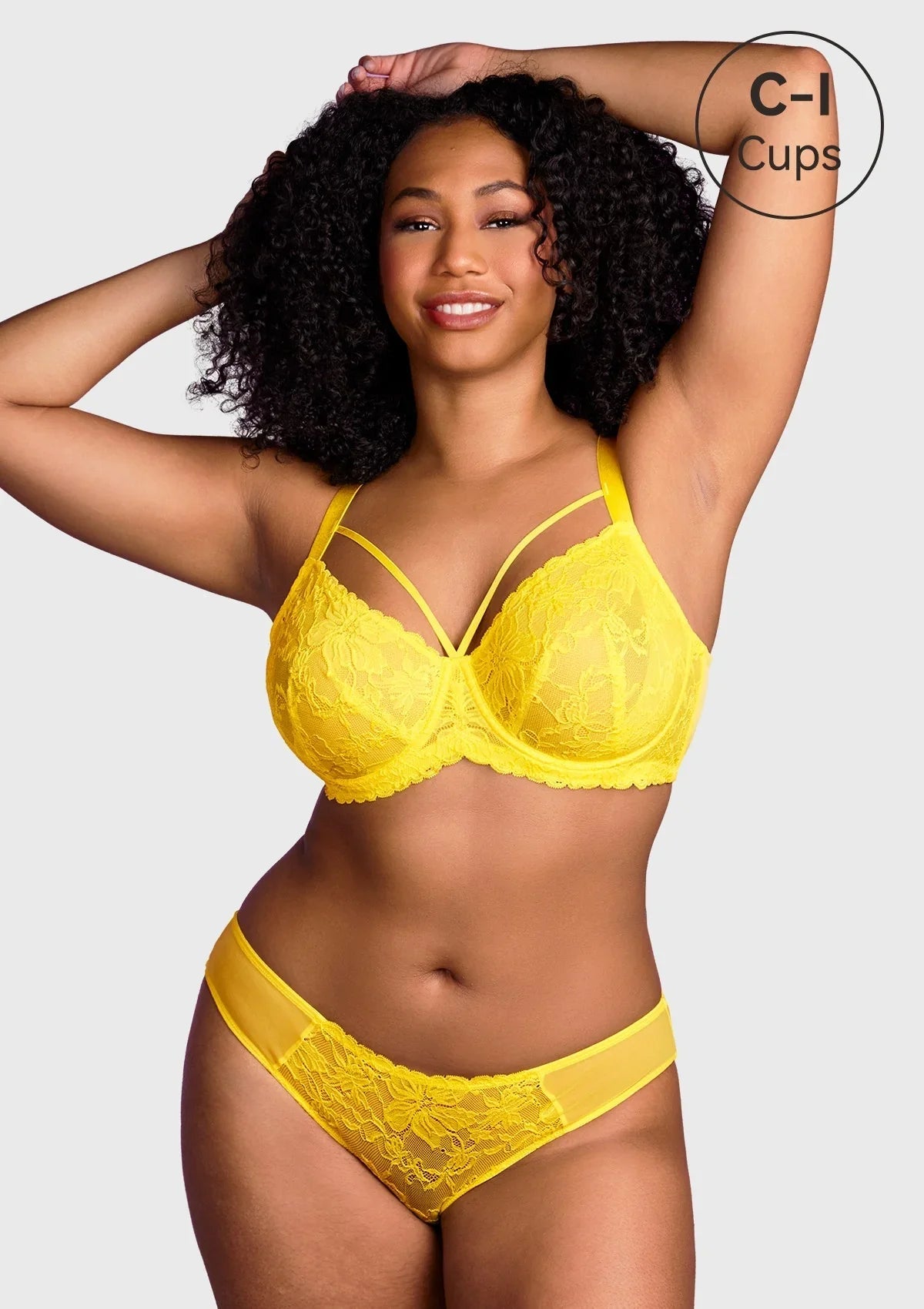 Pretty In Petals Unlined Strappy Lace Bra