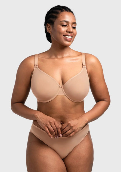 Seraphina Unlined Underwire Sheer Mesh Bra