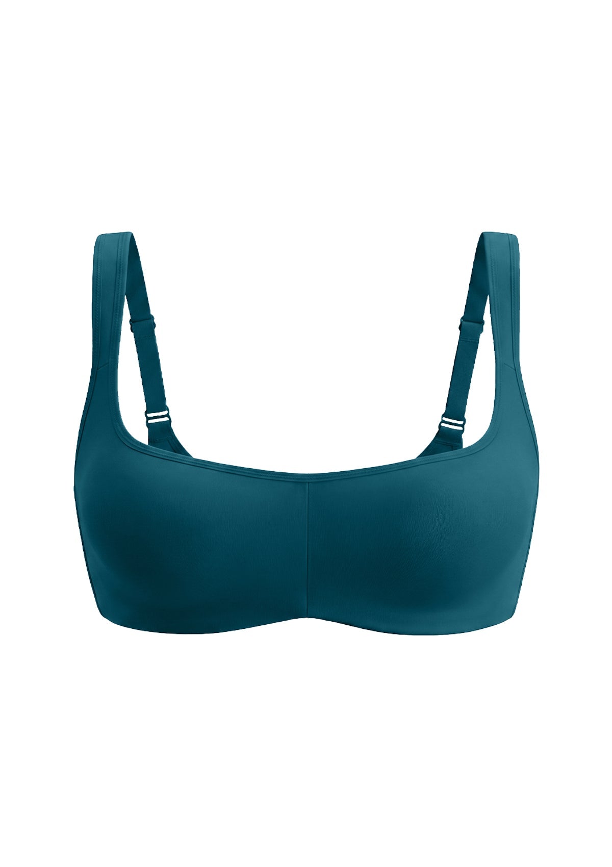 Vespera Square Neckline Full-Bust Demi Bra, Wide Straps, Seamless - HSIA