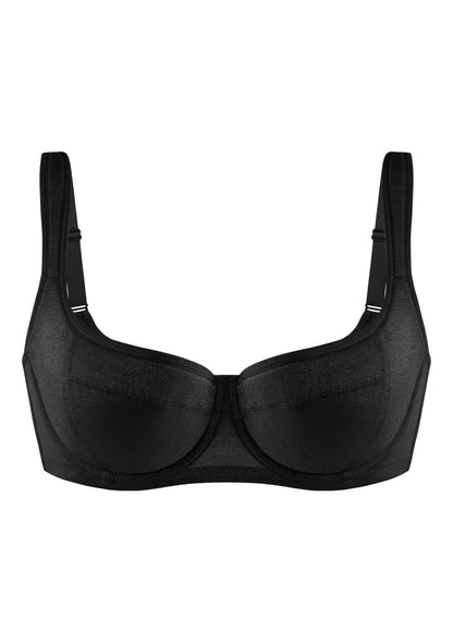 Starry Night Lightly Lined Lightly Padded Plus Size Balconette Bra