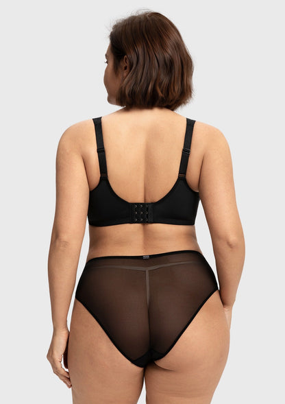 Dahlia Embroidered Lace Full Coverage Unlined Bra