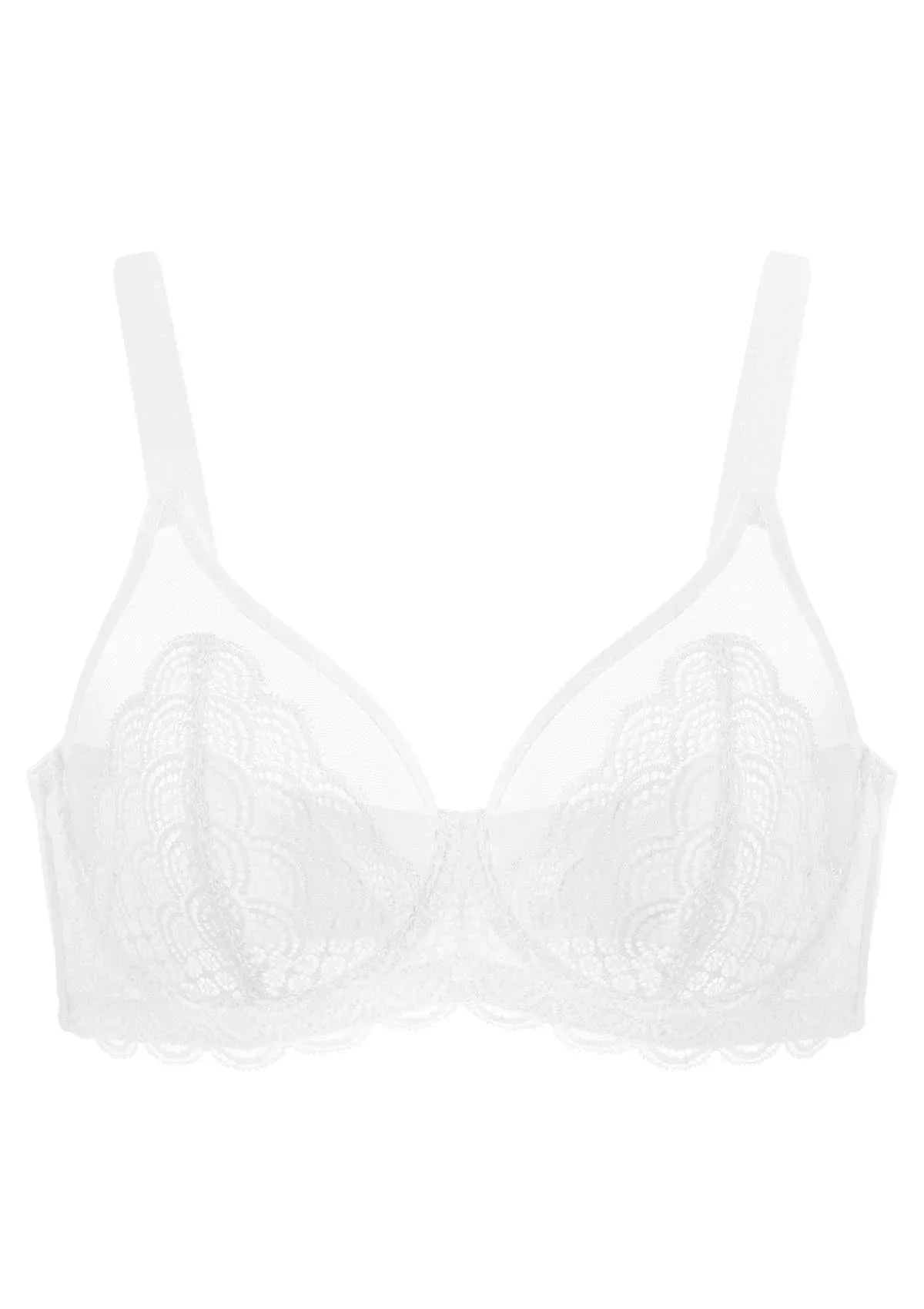 Mermaid Scales Lace Underwire Bra