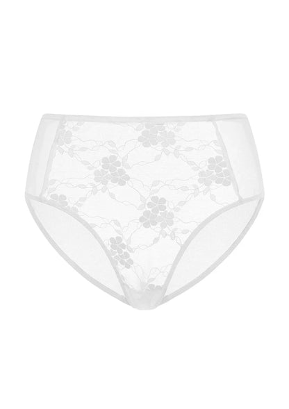 Spring Romance High-Rise Floral Lace Brief Underwear