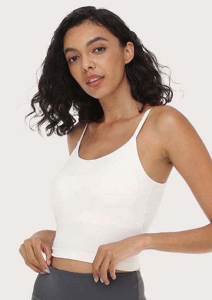 SONGFUL Love Cloud Yoga Padded Tank Top For Small Bust