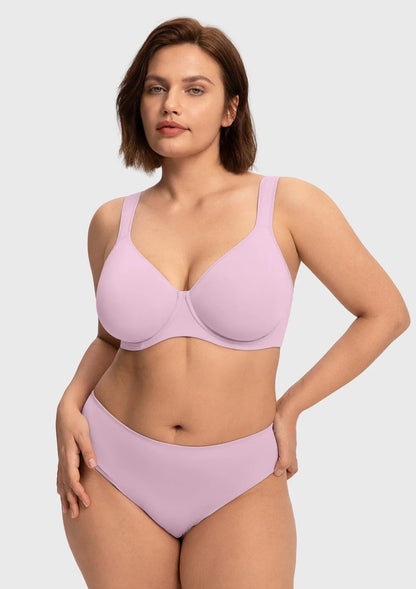 Joan Ultimate Soft T-shirt Unlined Underwire Minimizer Bra