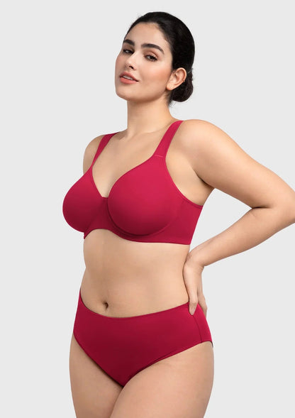 Joan Ultimate Soft T-shirt Unlined Underwire Minimizer Bra
