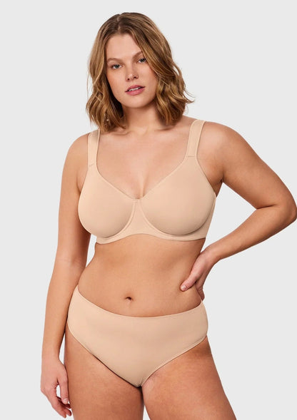 Joan Ultimate Soft T-shirt Unlined Underwire Minimizer Bra