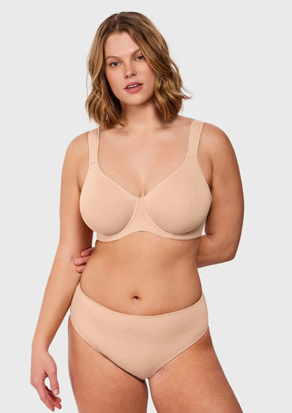 Joan Ultimate Soft T-shirt Unlined Underwire Minimizer Bra