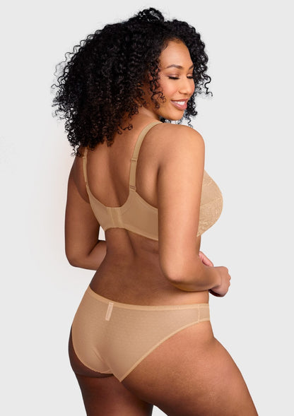 Enchante Lace Unlined Full Coverage Underwire Bra