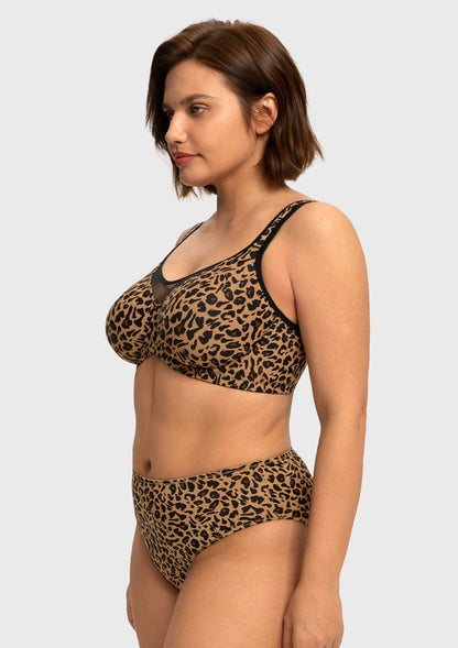 CoolComfort Smoothing Unlined Underwire Minimizer Bra